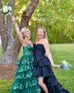 Ball Gown Off-the-shoulder Sequin Tiered Prom Dresses