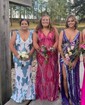 Mermaid V-neck Backless Sparkly Sequin Prom Dresses