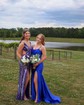Mermaid Square Neck Satin Corset Prom Dresses With Ruched