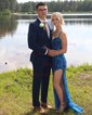 Sheath/Column V-neck Sparkly Sequin Prom Dresses