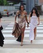 Mermaid Off-the-shoulder Sparkly Sequin Prom Dresses With Ruched