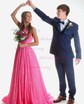 Ball Gown One Shoulder Sparkly Sequin Prom Dresses With Ruched