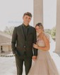 Ball Gown Sweetheart Tulle Ruffle Prom Dresses With Ruched