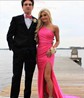 Mermaid One Shoulder Jersey Beaded Prom Dresses With Ruched