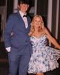 Cute Skater Chiffon Tiered Ruffle Homecoming Dresses