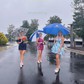 Cute Skater Chiffon Tiered Ruffle Homecoming Dresses