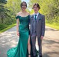 Mermaid Off-the-shoulder Satin Corset Prom Dresses With Appliques