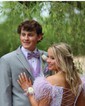 Mermaid Off-the-shoulder Sparkly Sequin Prom Dresses With Feather