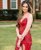 Mermaid V-neck Sparkly Sequin Prom Dresses