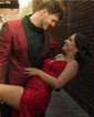 Mermaid V-neck Sparkly Sequin Prom Dresses