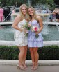 Corset Skater Satin Sweetheart Tiered Homecoming Dresses