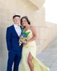 Mermaid Strapless Lace Tulle Prom Dresses With Appliques