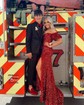 Mermaid Off-the-shoulder Sparkly Velvet Sequin Prom Dresses