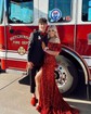 Mermaid Off-the-shoulder Sparkly Velvet Sequin Prom Dresses