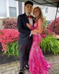 Mermaid V-neck Backless Sparkly Sequin Prom Dresses