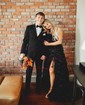 Ball Gown Strapless Tulle Tiered Prom Dresses With Appliques