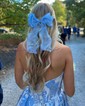 Corset Skater Satin Sweetheart Ruffle Homecoming Dresses