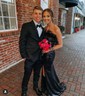Sheath/Column Strapless Sparkly Sequin Prom Dresses With Feather