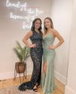 Mermaid One Shoulder Cut Out Sparkly Sequin Prom Dresses