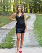 Corset Bodycon Metallic Sweetheart Homecoming Dresses