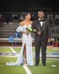 Mermaid Off-the-shoulder Sparkly Velvet Sequin Prom Dresses