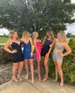Corset Bodycon Satin Beaded Homecoming Dresses