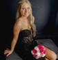 Mermaid Strapless Lace Tulle Prom Dresses With Appliques