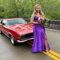 Mermaid Off-the-shoulder Ruched Satin Prom Dresses With Beading