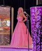 Ball Gown V-neck Floor-length Tulle Prom Dresses