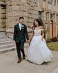 Ball Gown Off-the-shoulder Tulle Prom Dresses With Ruched