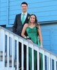 Mermaid Strapless Ruched Satin Prom Dresses With Appliques