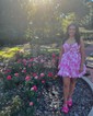 Cute Skater Chiffon Tiered Ruffle Homecoming Dresses