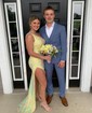 Mermaid One Shoulder Sparkly Sequin Prom Dresses With Appliques