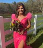 Mermaid Off-the-shoulder Sparkly Sequin Prom Dresses With Feather