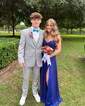 A-line Strapless Chiffon Pleated Cut Out Prom Dresses