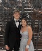 Ball Gown V-neck Tulle Corset Prom Dresses With Appliques