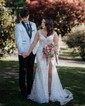 Mermaid Off-the-shoulder Sparkly Sequin Prom Dresses With Appliques