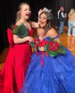 Princess Off-the-shoulder Tulle Ruffle Prom Dresses With Appliques