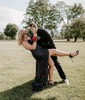 Mermaid V-neck Sparkly Velvet Sequin Prom Dresses With Beading
