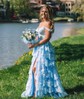 Ball Gown Off-the-shoulder Sequin Tiered Prom Dresses