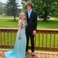 Mermaid One Shoulder Stretch Crepe Cut Out Prom Dresses With Beading