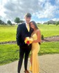 Black Mermaid V-neck Jersey Beaded Prom Dresses