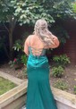 Sheath/Column Cowl Neck Satin Corset Prom Dresses With Ruched