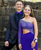 Sheath/Column One Shoulder Jersey Cut Out Prom Dresses With Beading