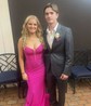 Mermaid V-neck Jersey Corset Beaded Prom Dresses