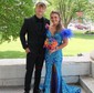 Mermaid Off-the-shoulder Sparkly Sequin Prom Dresses With Feather