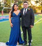 Ivory Mermaid V-neck Jersey Beaded Prom Dresses