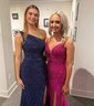 Mermaid One Shoulder Jersey Beaded Prom Dresses