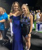 Mermaid Off-the-shoulder Sparkly Sequin Prom Dresses With Ruched