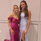 Mermaid Off-the-shoulder Satin Corset Prom Dresses With Ruched
